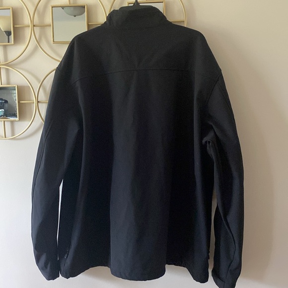 Clique purdue telemark softshell men’s jacket, black, waterproof, fleece lining🌞 - Picture 5 of 15